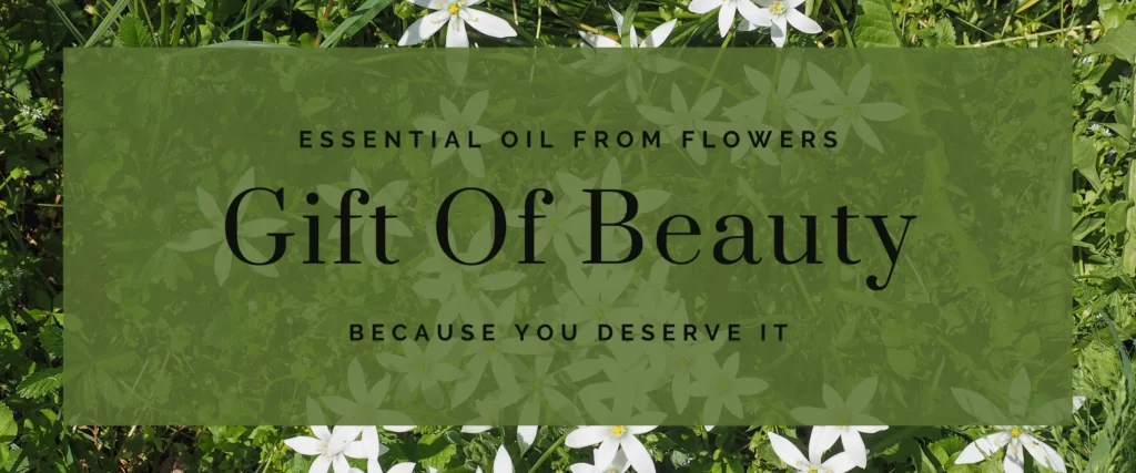 essential oil from flowers