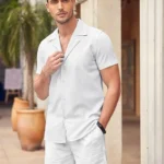 white shirt for men