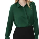 Women satin blouse