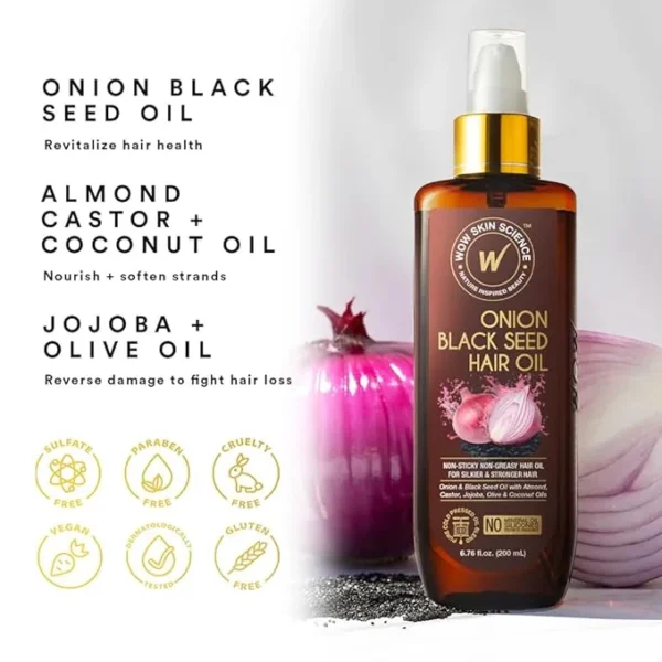 Onion Oil for Hair Growth