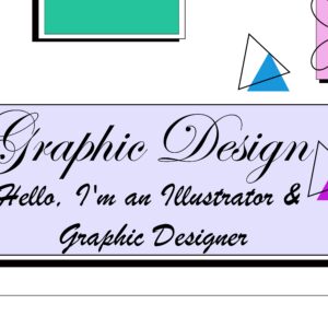 template post Blue Geometric Illustration LinkedIn Banner