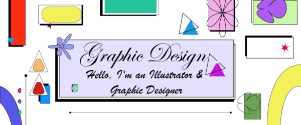 template post Blue Geometric Illustration LinkedIn Banner