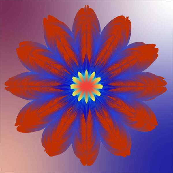 Flower Vector Red