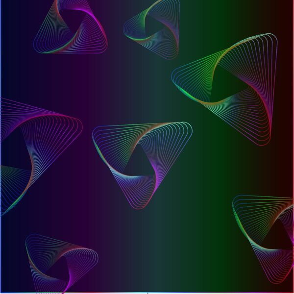 abstract geometric designs triangle