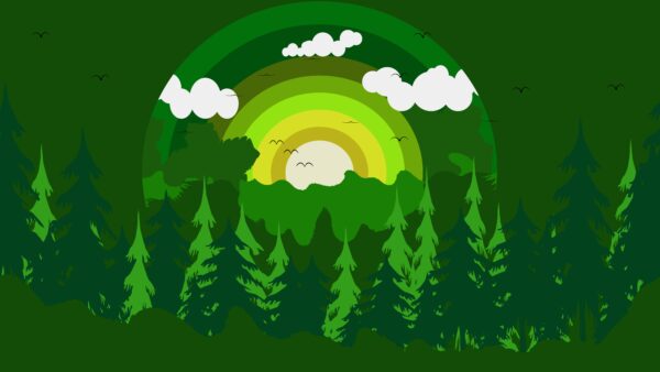 vector background landscape