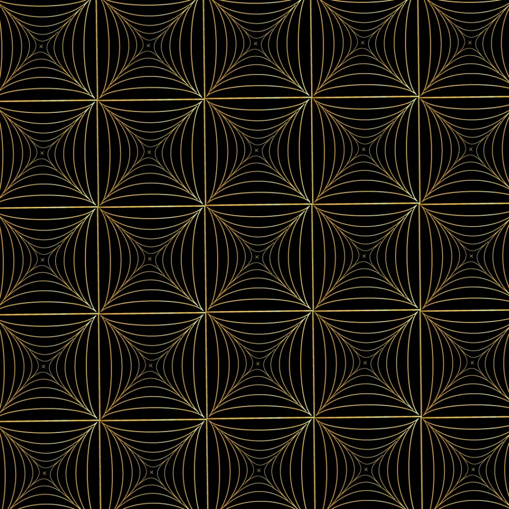 Pattern repeat design black