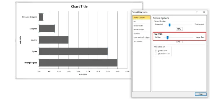 how to make a bar chart in excel with multiple data