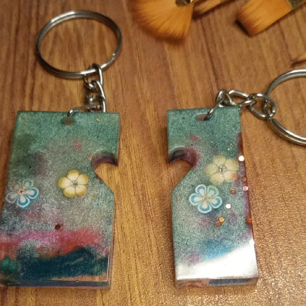 keychain heart