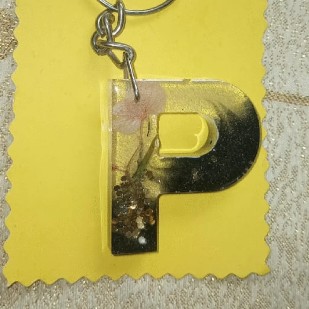 resin keychain P online