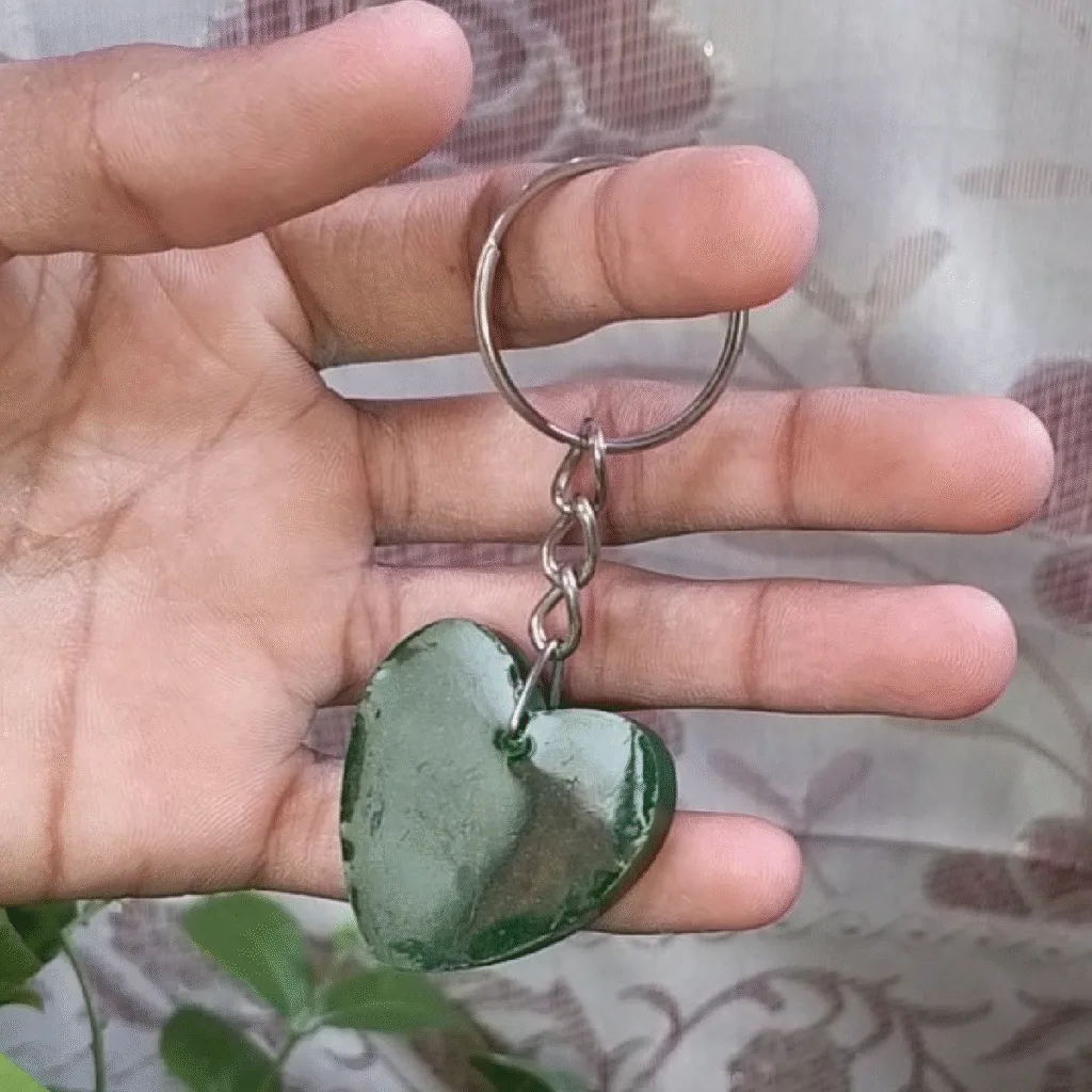 trending resin decor heart
