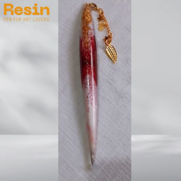 pen resin red