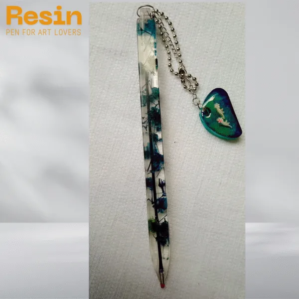 pen resin flower